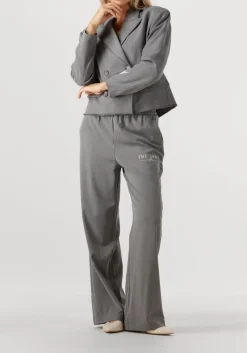 ALIX THE LABEL grijze wijde broek relaxed pant grijs Sale