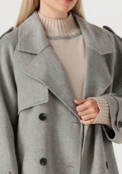 ALTER EGO grijze mantel adeline grijs New