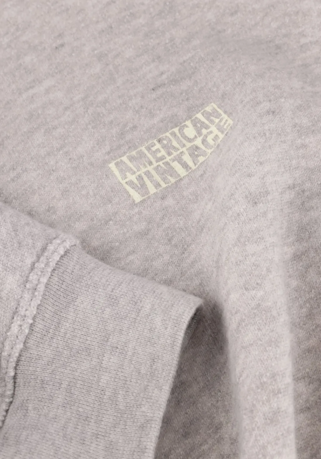 AMERICAN VINTAGE grijze sweater kodytown men grijs