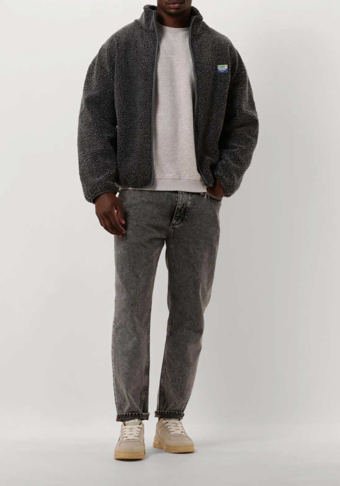 AMERICAN VINTAGE grijze sweater kodytown men grijs