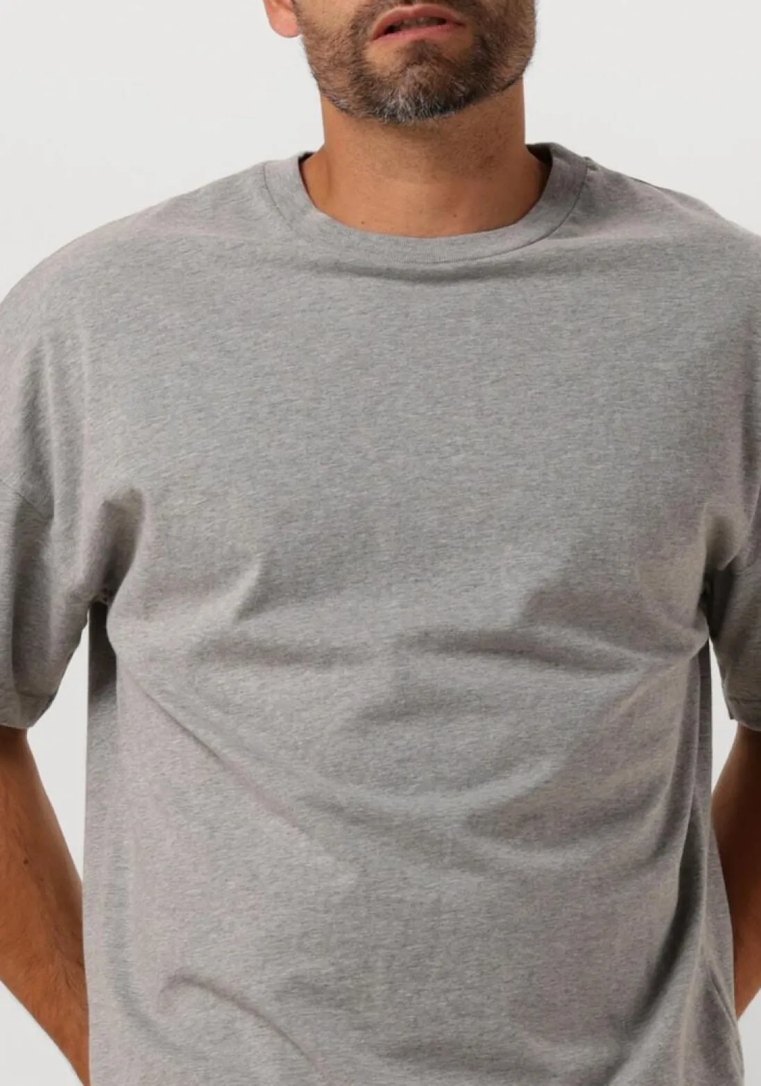 AMERICAN VINTAGE grijze t-shirt fizvalley men grijs