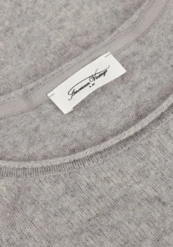 AMERICAN VINTAGE grijze trui ducksbay grijs