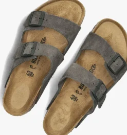 BIRKENSTOCK grijze slippers arizona heren grijs Best