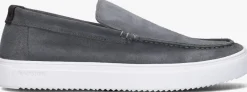 BLACKSTONE grijze loafers giulio grijs Hot
