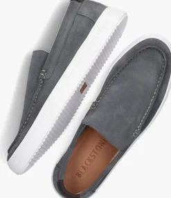 BLACKSTONE grijze loafers giulio grijs Hot