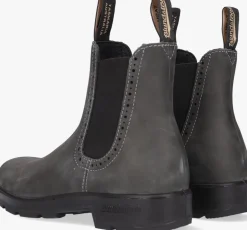 BLUNDSTONE grijze chelsea boots women's high top grijs Best
