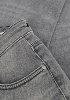 CAMBIO grijze slim fit jeans raja cmb applikation grijs Hot