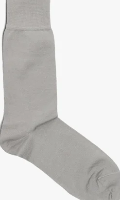 CARLO LANZA grijze sokken 100 classico grijs Sale