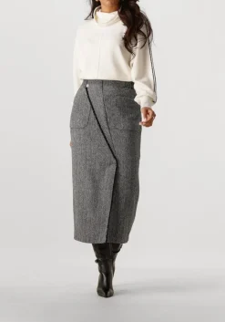 CAROLINE BISS grijze minirok 4721 grijs New
