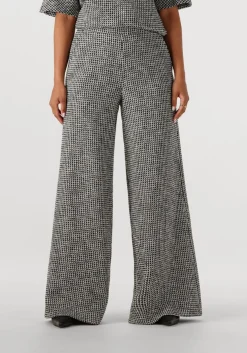 CAROLINE BISS grijze wijde broek 4508 grijs Best