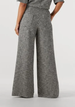 CAROLINE BISS grijze wijde broek 4508 grijs Best