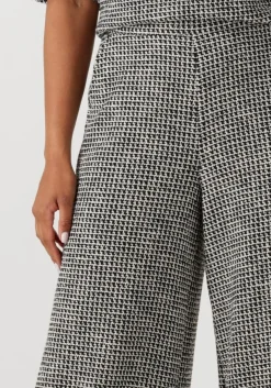 CAROLINE BISS grijze wijde broek 4508 grijs Best