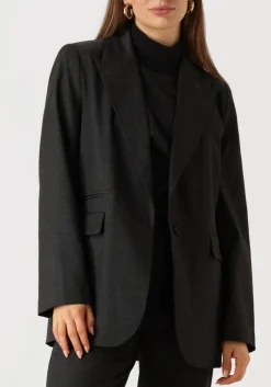 CO'COUTURE grijze blazer kaya single oversized blazer grijs Best