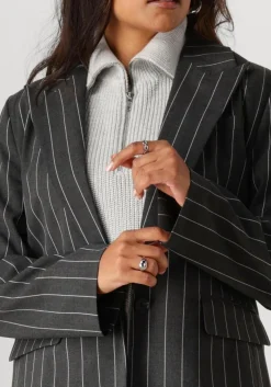 CO'COUTURE grijze blazer prescilla pin blazer grijs