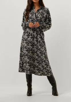 CO'COUTURE grijze midi jurk baila wing shirt dress grijs Online