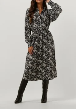 CO'COUTURE grijze midi jurk baila wing shirt dress grijs Online