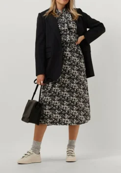 CO'COUTURE grijze midi jurk baila wing shirt dress grijs Online