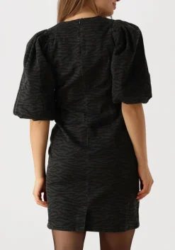 CO'COUTURE grijze mini jurk zebra crop puff dress grijs Best