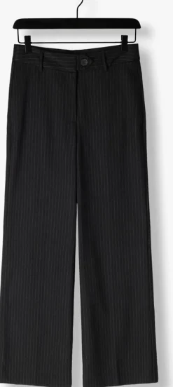 CO'COUTURE grijze pantalon ida pin wide long pant grijs Outlet