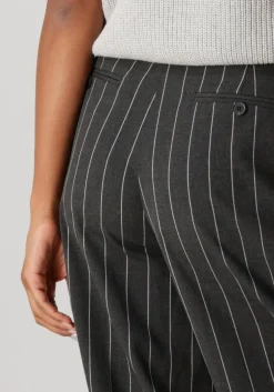 CO'COUTURE grijze pantalon prescilla pin pleat long pant grijs New