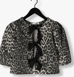 CO'COUTURE grijze top leocc bow blouse grijs New