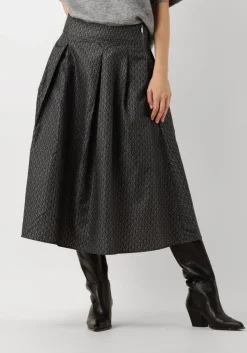 COPENHAGEN MUSE grijze midirok cmsimi-skirt grijs Clearance