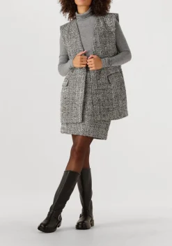 COPENHAGEN MUSE grijze midirok cmrubi-skirt grijs Discount