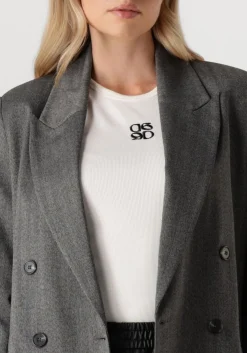 DANTE6 grijze blazer ceto herringbone blazer grijs Best