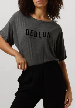 DEBLON SPORTS grijze t-shirt viola top short sleeve grijs Hot