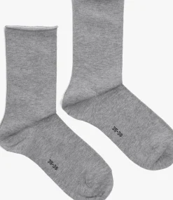 FALKE grijze sokken happy 2p grijs Hot