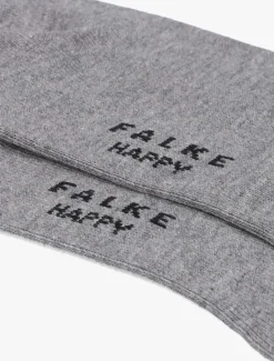 FALKE grijze sokken happy 2p grijs Hot