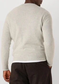FILIPPO DE LAURENTIIS grijze trui g.collo ml lana cashmere lichtgrijs Hot