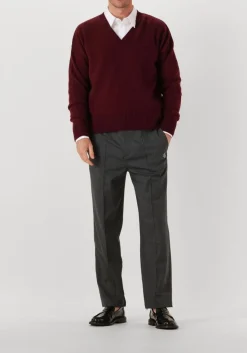 FILLING PIECES grijze chino coach pants twill wool grijs Sale