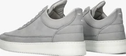 FILLING PIECES grijze lage sneakers low top ripple nubuck grijs Clearance