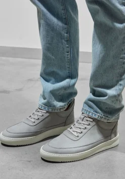 FILLING PIECES grijze lage sneakers low top ripple nubuck grijs Clearance