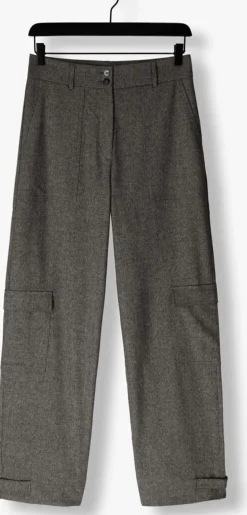 FIVEUNITS grijze cargobroeken sophia cargo strap 438 grijs