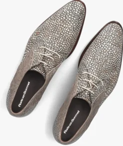 FLORIS VAN BOMMEL grijze nette schoenen sfm-30361 de stapper grijs New