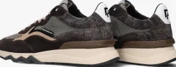FLORIS VAN BOMMEL grijze lage sneakers sfm-10178 de zager grijs Clearance