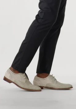 FLORIS VAN BOMMEL grijze nette schoenen sfm-30361 de stapper grijs Sale