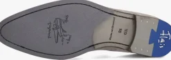 FLORIS VAN BOMMEL grijze nette schoenen sfm-30325 de stapper grijs Sale
