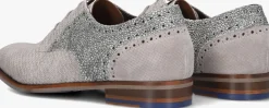 FLORIS VAN BOMMEL grijze nette schoenen sfm-30361 de stapper grijs New