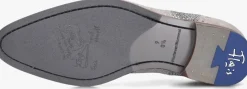 FLORIS VAN BOMMEL grijze nette schoenen sfm-30361 de stapper grijs New