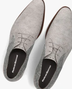 FLORIS VAN BOMMEL grijze nette schoenen sfm-30361 de stapper grijs New