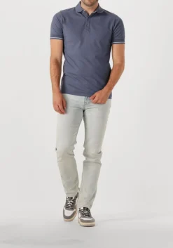 GENTI grijze polo polo 3 button ss j2001-1212 grijs Online