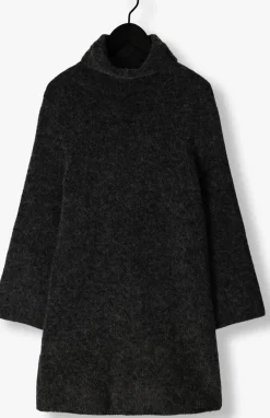 GESTUZ grijze mini jurk alphagz rollneck dress grijs Discount