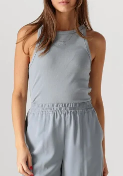 GESTUZ grijze top gzdrew logo tank 2.0 grijs