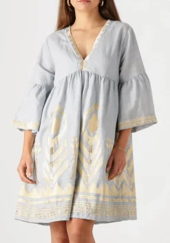 GREEK ARCHAIC KORI grijze mini jurk 231114 grijs Discount