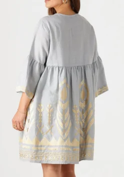 GREEK ARCHAIC KORI grijze mini jurk 231114 grijs Discount