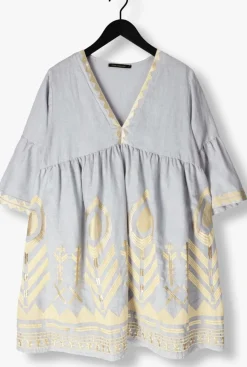 GREEK ARCHAIC KORI grijze mini jurk 231114 grijs Discount