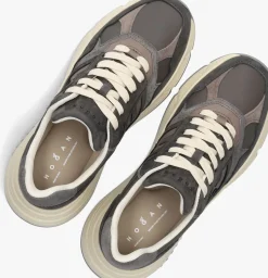 HOGAN grijze lage sneakers h669 allacciato h grijs Best